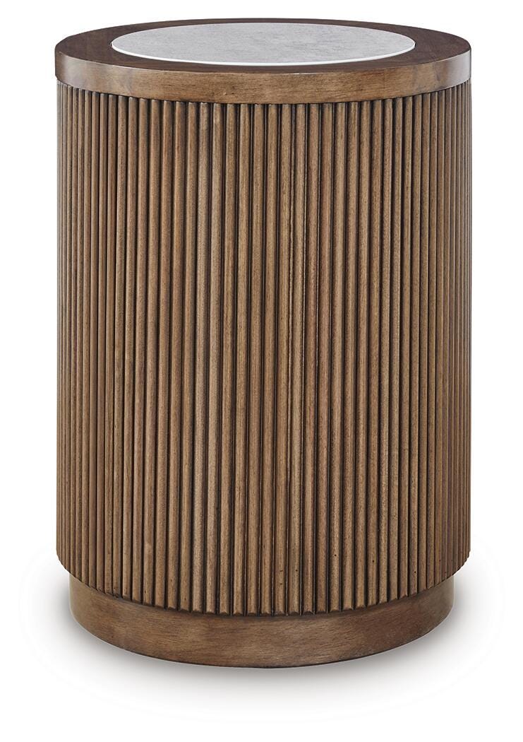 Hadonna Brown End Table - T658-6