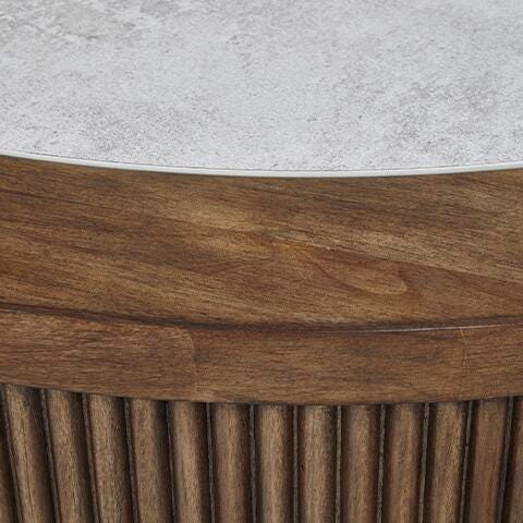 Hadonna Brown End Table - T658-6