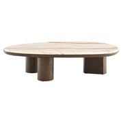 Haidar Coffee Table w/Natural Marble - LV04565