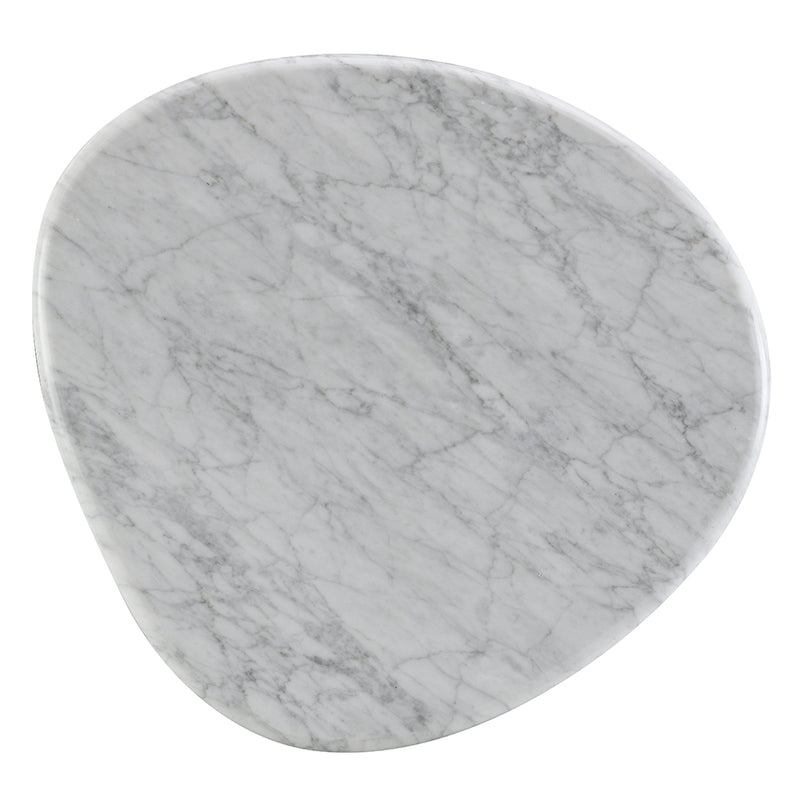 Haidar End Table w/Natural Marble - LV04566