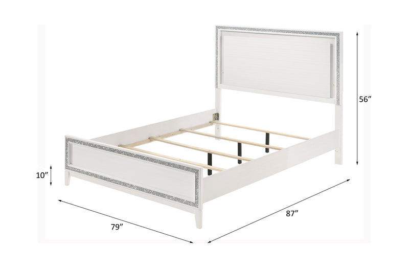 Haiden EK Bed W/Led - 28447EK