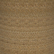Halden Round Woven Seagrass Accent Side Table Light Brown - 930270