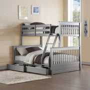 Haley II Twin/Full Bunk Bed W/Storage - 37755