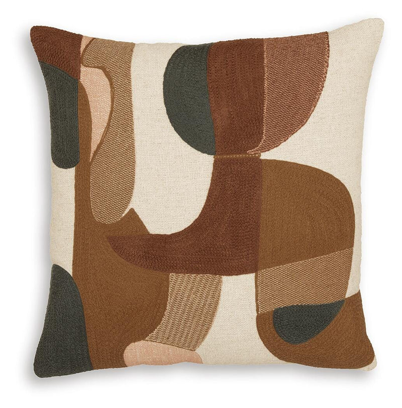 Hallam Sienna/Gold/Charcoal Pillow - A1001155P
