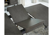 Hallanden Gray Dining Extension Table - Gate FurnitureDining Table