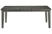 Hallanden Gray Dining Extension Table - Gate FurnitureDining Table