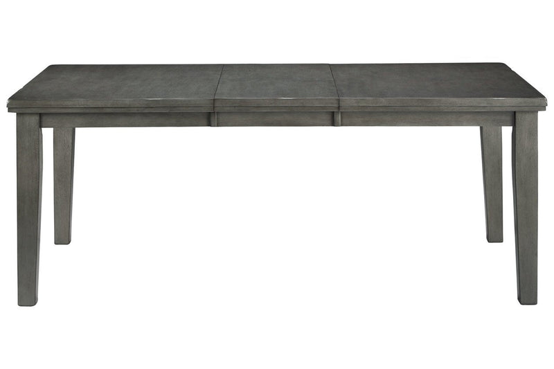 Hallanden Gray Dining Extension Table - Gate FurnitureDining Table