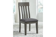 Hallanden Gray Dining Table, 4 Chairs, and Bench - Gate FurnitureDining Room Set