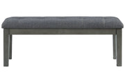 Hallanden Two - tone Gray 50" Dining Bench - Gate FurnitureAccent Bench