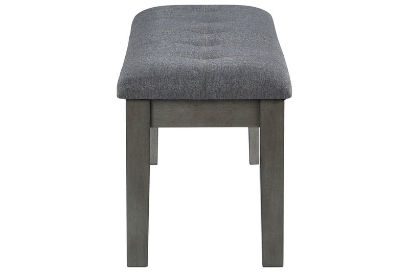 Hallanden Two - tone Gray 50" Dining Bench - Gate FurnitureAccent Bench