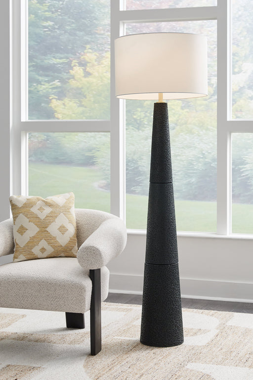 Hallburg Black Floor Lamp - L235761