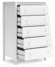 Hallityn Full Platform Bed, Dresser and Nightstand in White - PKG018819
