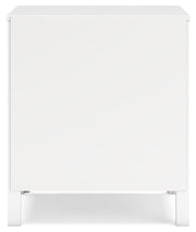 Hallityn Full Platform Bed, Dresser and Nightstand in White - PKG018819