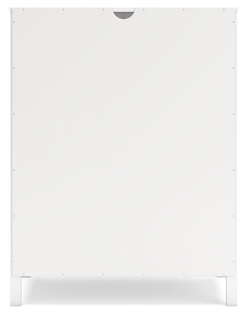 Hallityn White Bookcase - EB1810-230