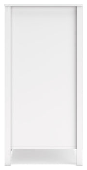 Hallityn White Bookcase - EB1810-230