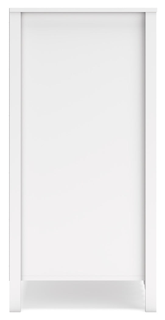 Hallityn White Bookcase - EB1810-230