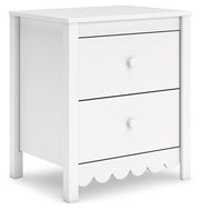 Hallityn White Youth Panel Platform Bedroom Set - Gate FurnitureYouth Bedroom Set