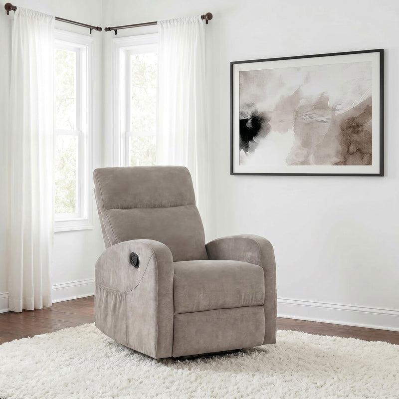 Hamilton Chenille Manual Recliner Sand - 603373