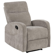 Hamilton Chenille Manual Recliner Sand - 603373