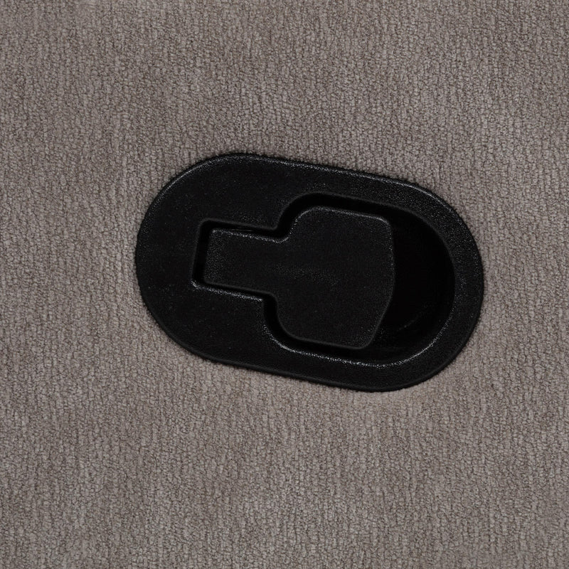 Hamilton Chenille Manual Reclining Sofa Sand - 603371