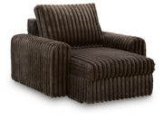 HamlinBay Chocolate Power Gliding Chaise - PC8680415P