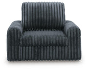 HamlinBay Gunmetal Power Gliding Chaise - PC8680515P