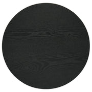 Hamlyn 2-piece Round Fluted Coffee and End Table Set Black - 706508-S2