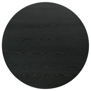 Hamlyn 43-inch Round Wood Counter Height Dining Table Black - 193938BLK