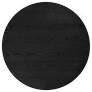 Hamlyn 47-inch Round Wood Dining Room Table Black - 193930BLK