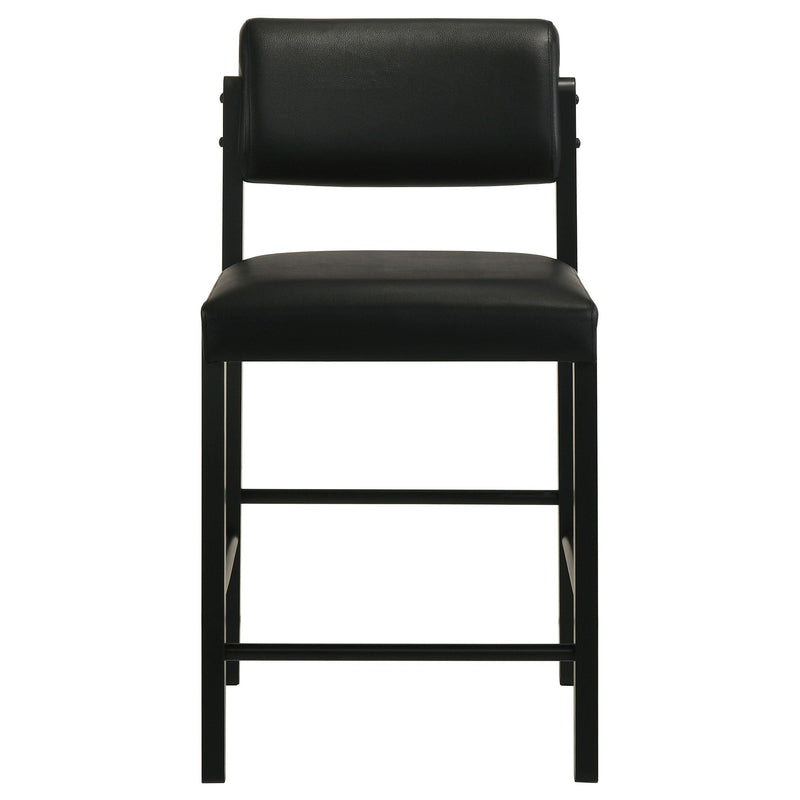 Hamlyn 5-piece Round Wood Counter Height Dining Set Black - 193938BLK-S5C