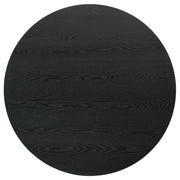 Hamlyn 5-piece Round Wood Counter Height Dining Set Cream and Black - 193938BLK-S5B
