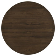 Hamlyn 5-piece Round Wood Dining Set Walnut - 193930WAL-S5F