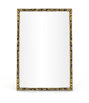 Hammer 24" W x 36" H Iron Frame Mirror in Gold - 66004Gold-M