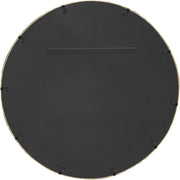 Hammer 36" W x 36" H Iron Frame Mirror in Gold - 66006Gold-M