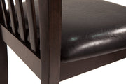 Hammis Dark Brown Dining Chair (Set of 2) - Gate FurnitureDining Chair
