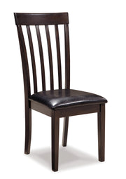 Hammis Dining Table and 2 Chairs in Dark Brown - PKG000083