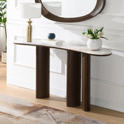 Hanale Console Table w/Natural Marble - AC04577