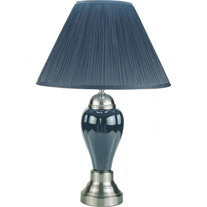 Hanna Gray Table Lamp - L76117GY-6PK
