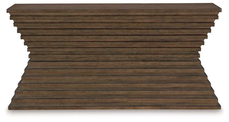 Hannodream Warm Brown Sofa Table - T821-4