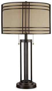 Hanswell Dark Brown Table Lamp (Set of 2) - L208294X2