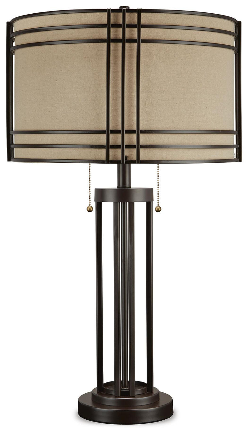 Hanswell Dark Brown Table Lamp (Set of 2) - L208294X2