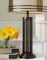 Hanswell Dark Brown Table Lamp (Set of 2) - L208294X2