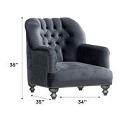 Happy Gray Living Room Set - Gate FurnitureLiving Room Set