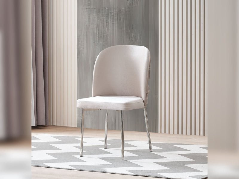 Hare Dining Chair (6 PCS) in Light Grey - 200-ALT-HAR-LGRY-DC-6