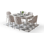 Hare Dining Chair (6 PCS) in White - 200-ALT-HAR-WHT-DC-6