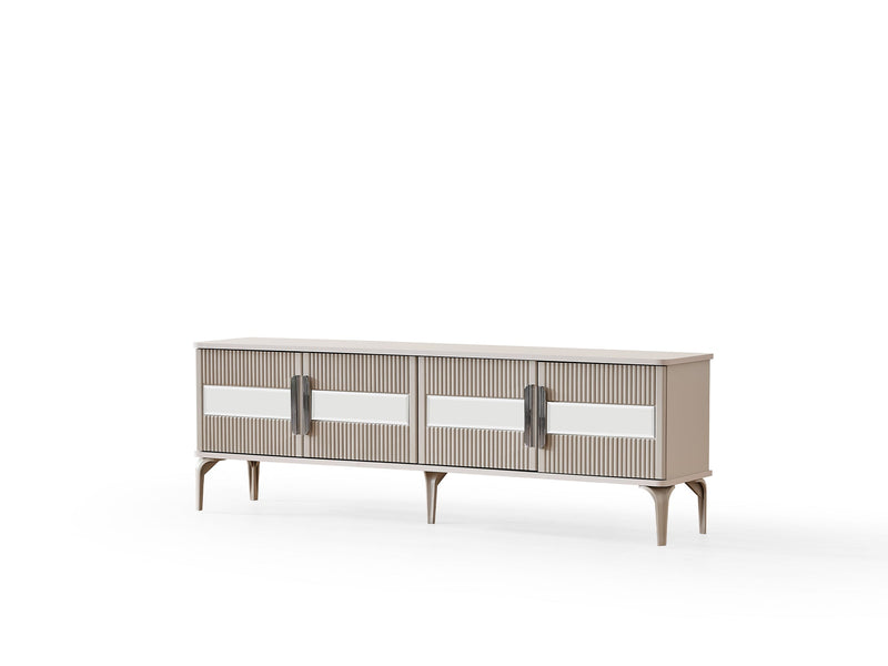 Hare Tv Stand in White - 200-ALT-HAR-WHT-TV