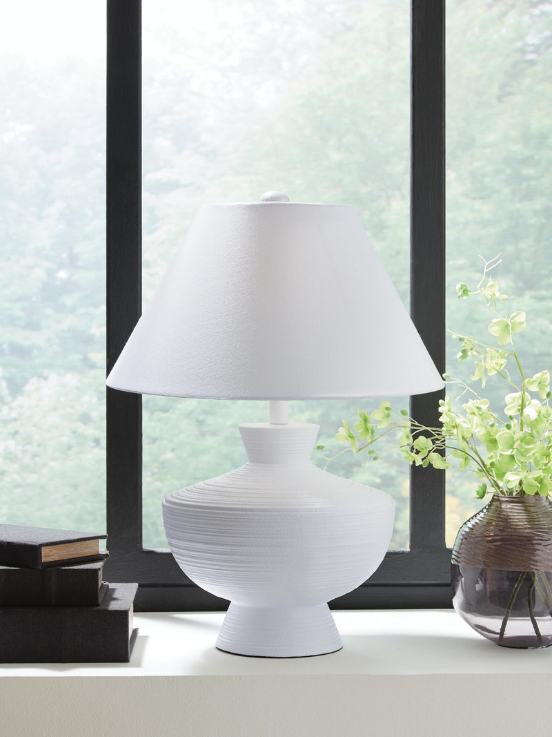Harelwood White Table Lamp - L235934