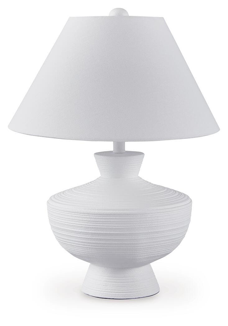 Harelwood White Table Lamp - L235934