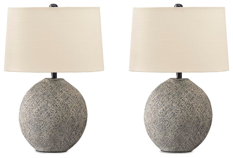 Harif Black Table Lamp (Set of 2) - L235624X2
