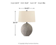 Harif Black Table Lamp (Set of 2) - L235624X2